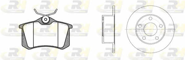 Road house 8263.00 Bremsscheiben mit Belägen hinten unbelüftet, Satz 826300: Bestellen Sie in Polen zu einem guten Preis bei 2407.PL!