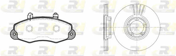 Road house 8391.01 Bremsscheiben vorne innenbelüftet mit Belägen, Satz 839101: Kaufen Sie zu einem guten Preis in Polen bei 2407.PL!