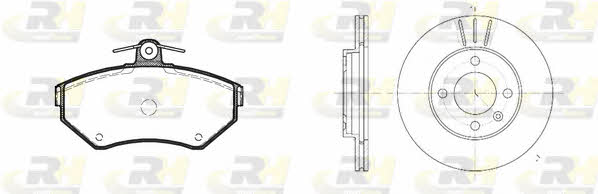  8631.04 Bremsscheiben vorne innenbelüftet mit Belägen, Satz 863104: Kaufen Sie zu einem guten Preis in Polen bei 2407.PL!