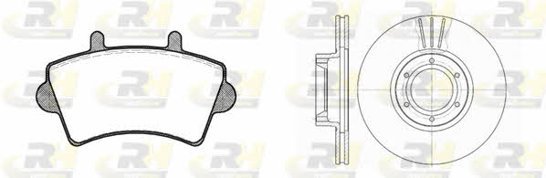 Road house 8819.00 Bremsscheiben vorne innenbelüftet mit Belägen, Satz 881900: Kaufen Sie zu einem guten Preis in Polen bei 2407.PL!