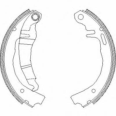 Road house 4006.00 Brake shoe set 400600: Buy near me in Poland at 2407.PL - Good price!