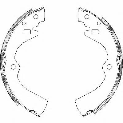 Road house 4127.00 Brake shoe set 412700: Buy near me at 2407.PL in Poland at an Affordable price!