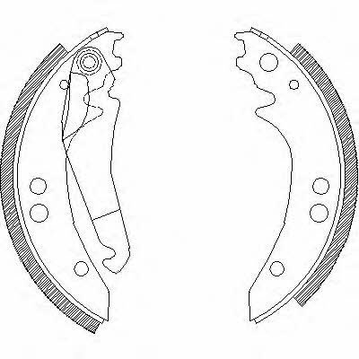 Road house 4136.00 Brake shoe set 413600: Buy near me in Poland at 2407.PL - Good price!