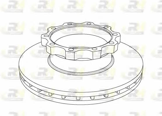 Road house NSX1044.20 Front brake disc ventilated NSX104420: Buy near me at 2407.PL in Poland at an Affordable price!