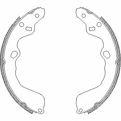 Road house 4153.00 Brake shoe set 415300: Buy near me at 2407.PL in Poland at an Affordable price!