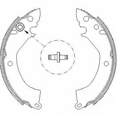 Road house 4157.00 Brake shoe set 415700: Buy near me at 2407.PL in Poland at an Affordable price!