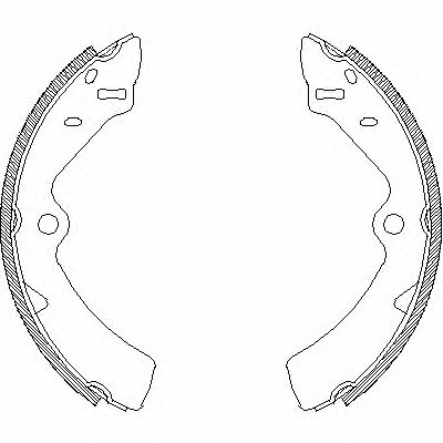 Road house 4167.00 Brake shoe set 416700: Buy near me in Poland at 2407.PL - Good price!