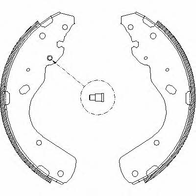 Road house 4175.00 Brake shoe set 417500: Buy near me at 2407.PL in Poland at an Affordable price!