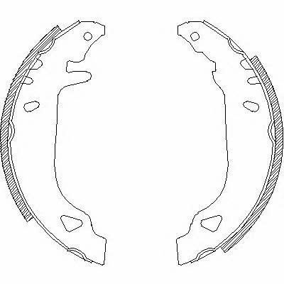 Road house 4179.00 Brake shoe set 417900: Buy near me in Poland at 2407.PL - Good price!