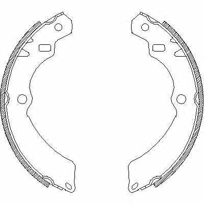 Road house 4196.00 Brake shoe set 419600: Buy near me at 2407.PL in Poland at an Affordable price!