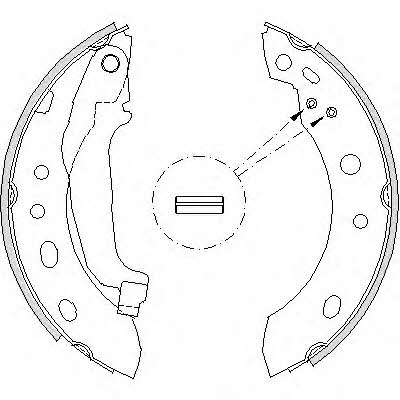 Road house 4204.00 Brake shoe set 420400: Buy near me in Poland at 2407.PL - Good price!