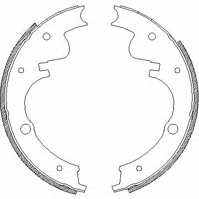 Road house 4226.00 Brake shoe set 422600: Buy near me in Poland at 2407.PL - Good price!