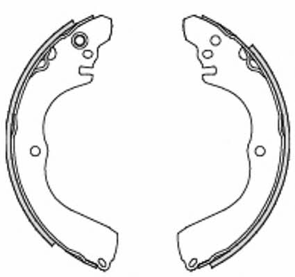Road house 4233.00 Brake shoe set 423300: Buy near me at 2407.PL in Poland at an Affordable price!