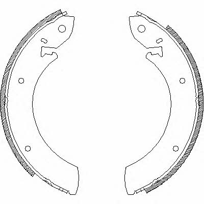 Road house 4245.00 Brake shoe set 424500: Buy near me at 2407.PL in Poland at an Affordable price!