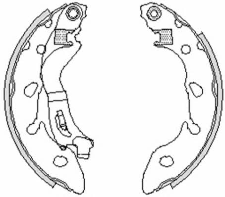 Road house 4249.00 Brake shoe set 424900: Buy near me at 2407.PL in Poland at an Affordable price!
