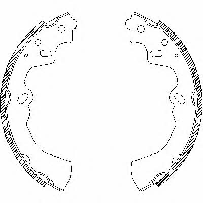 Road house 4362.00 Brake shoe set 436200: Buy near me in Poland at 2407.PL - Good price!