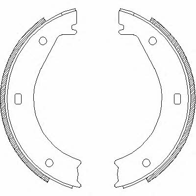 Road house 4404.00 Parking brake shoes 440400: Buy near me in Poland at 2407.PL - Good price!