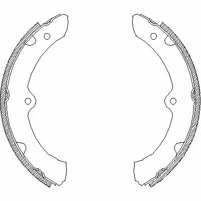 Road house 4428.00 Brake shoe set 442800: Buy near me at 2407.PL in Poland at an Affordable price!
