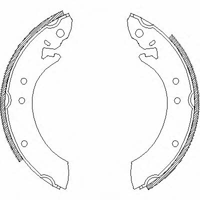 Road house 4618.00 Brake shoe set 461800: Buy near me in Poland at 2407.PL - Good price!