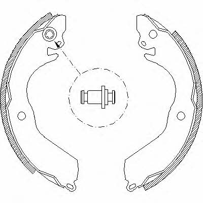 Road house 4647.00 Brake shoe set 464700: Buy near me in Poland at 2407.PL - Good price!