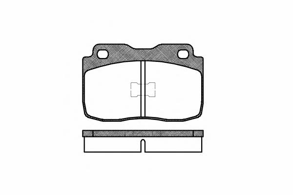 Road house 2114.00 Brake Pad Set, disc brake 211400: Buy near me in Poland at 2407.PL - Good price!