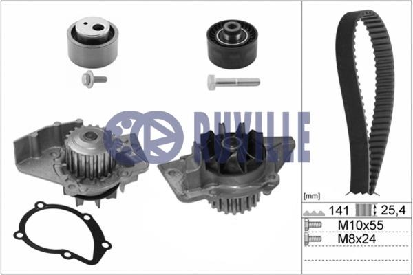 Ruville 55997711 TIMING BELT KIT WITH WATER PUMP 55997711: Buy near me in Poland at 2407.PL - Good price!