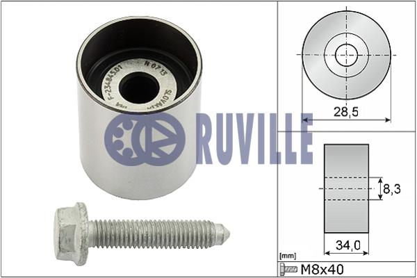 Ruville 55465 Tensioner pulley, timing belt 55465: Buy near me in Poland at 2407.PL - Good price!