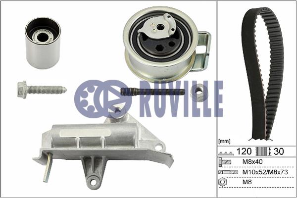 Ruville 5548971 Zestaw paska rozrządu 5548971: Dobra cena w Polsce na 2407.PL - Kup Teraz!