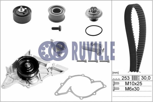 Ruville 55490711 TIMING BELT KIT WITH WATER PUMP 55490711: Buy near me in Poland at 2407.PL - Good price!