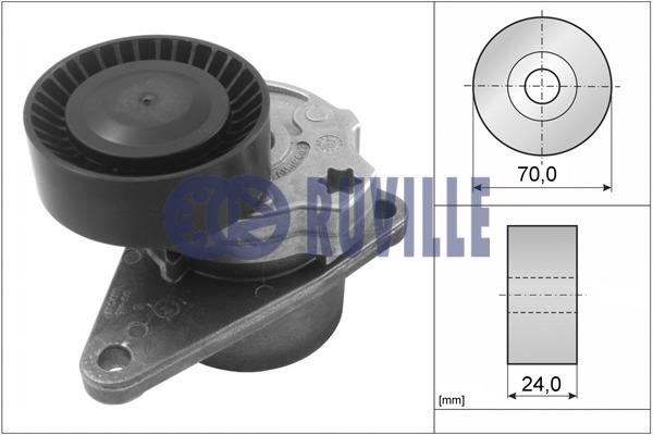 Ruville 55545 DRIVE BELT TENSIONER 55545: Buy near me in Poland at 2407.PL - Good price!