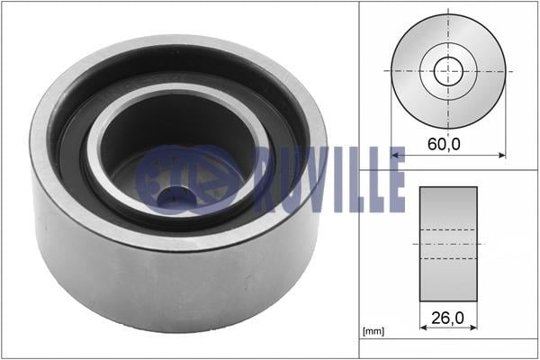 Ruville 55576 V-ribbed belt tensioner (drive) roller 55576: Buy near me in Poland at 2407.PL - Good price!
