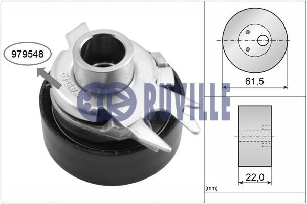 Ruville 55719 Tensioner pulley, timing belt 55719: Buy near me in Poland at 2407.PL - Good price!