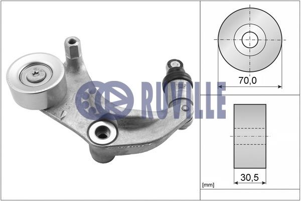 Ruville 57431 DRIVE BELT TENSIONER 57431: Buy near me at 2407.PL in Poland at an Affordable price!