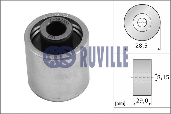 Ruville 55773 Tensioner pulley, timing belt 55773: Buy near me in Poland at 2407.PL - Good price!