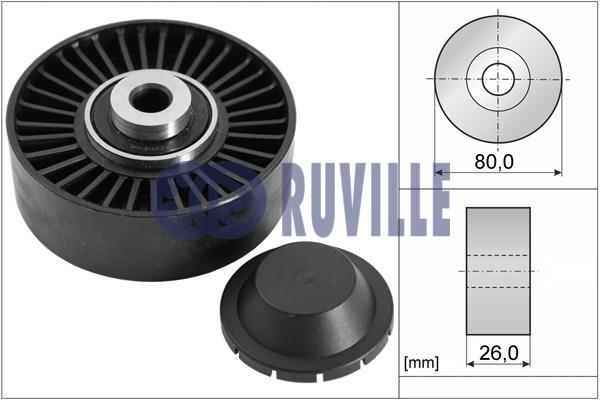 Ruville 55847 V-ribbed belt tensioner (drive) roller 55847: Buy near me in Poland at 2407.PL - Good price!