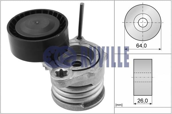 Ruville 55064 DRIVE BELT TENSIONER 55064: Buy near me in Poland at 2407.PL - Good price!