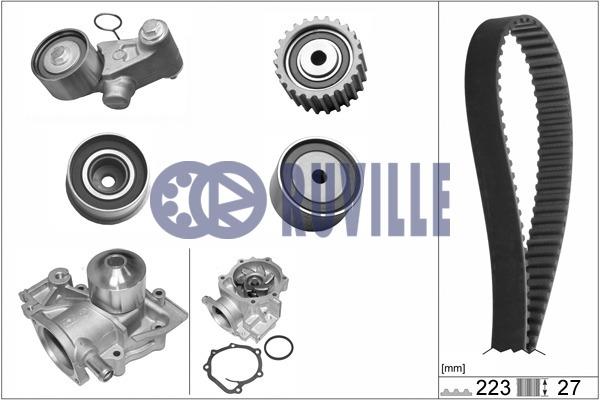 Ruville 58107711 TIMING BELT KIT WITH WATER PUMP 58107711: Buy near me in Poland at 2407.PL - Good price!
