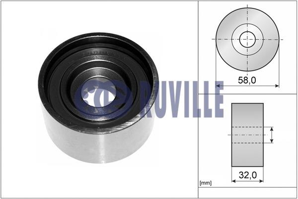 Ruville 58408 Tensioner pulley, timing belt 58408: Buy near me in Poland at 2407.PL - Good price!