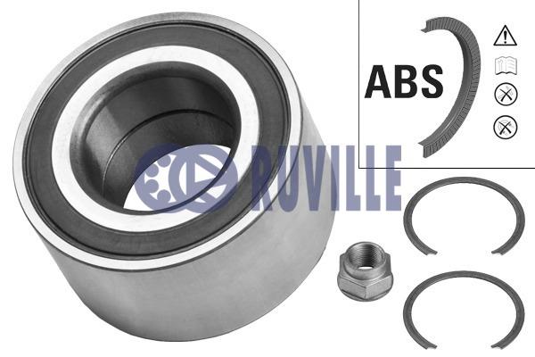 Ruville 5862 Front Wheel Bearing Kit 5862: Buy near me at 2407.PL in Poland at an Affordable price!