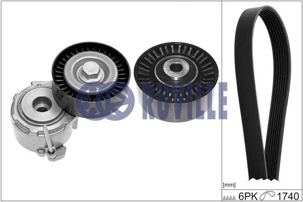 Ruville 5594082 Drive belt kit 5594082: Buy near me at 2407.PL in Poland at an Affordable price!