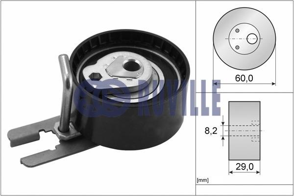 Ruville 55953 Tensioner pulley, timing belt 55953: Buy near me in Poland at 2407.PL - Good price!