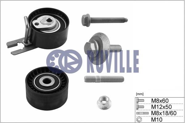 Ruville 5595350 Timing Belt Pulleys (Timing Belt), kit 5595350: Buy near me in Poland at 2407.PL - Good price!