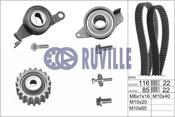 Ruville 5521470 Timing Belt Kit 5521470: Buy near me in Poland at 2407.PL - Good price!