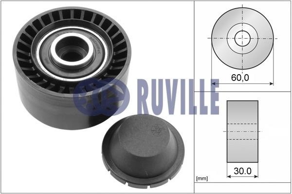 Ruville 55247 V-ribbed belt tensioner (drive) roller 55247: Buy near me in Poland at 2407.PL - Good price!