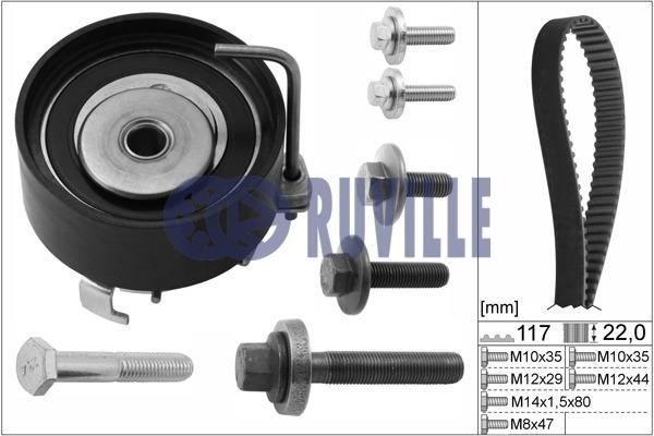 Ruville 5528270 Timing Belt Kit 5528270: Buy near me in Poland at 2407.PL - Good price!