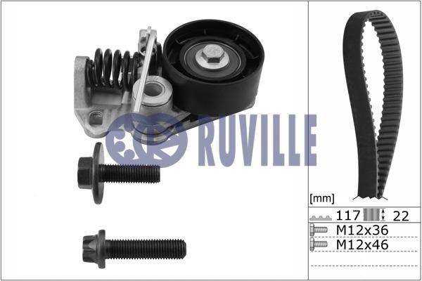 Ruville 5528570 Комплект ремня ГРМ 5528570: Отличная цена - Купить в Польше на 2407.PL!