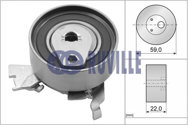 Ruville 55315 Tensioner pulley, timing belt 55315: Buy near me in Poland at 2407.PL - Good price!