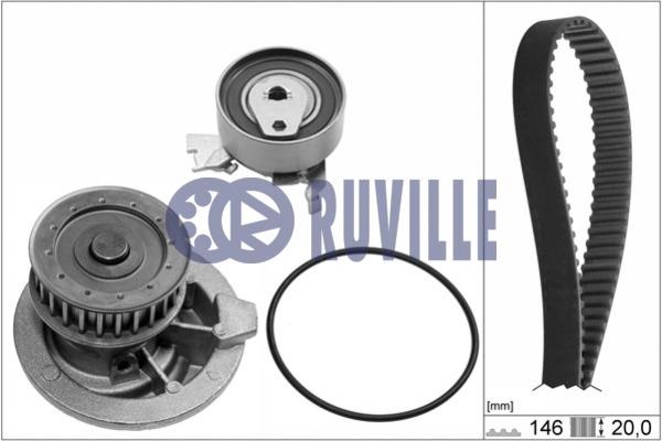 Ruville 55315701 TIMING BELT KIT WITH WATER PUMP 55315701: Buy near me at 2407.PL in Poland at an Affordable price!
