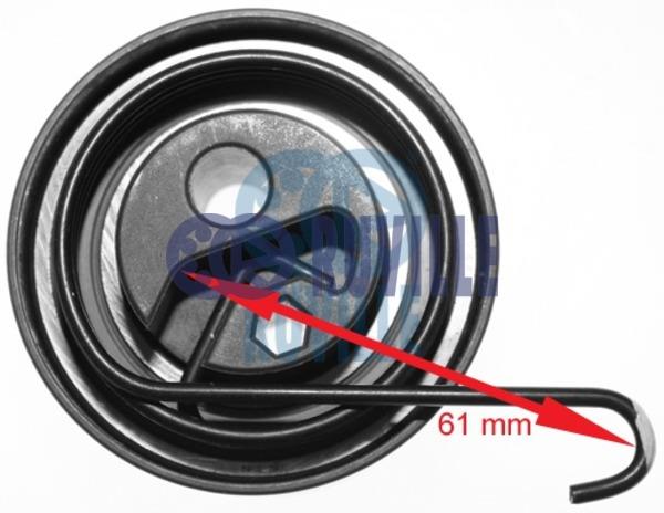 Ruville 55344 Tensioner pulley, timing belt 55344: Buy near me at 2407.PL in Poland at an Affordable price!