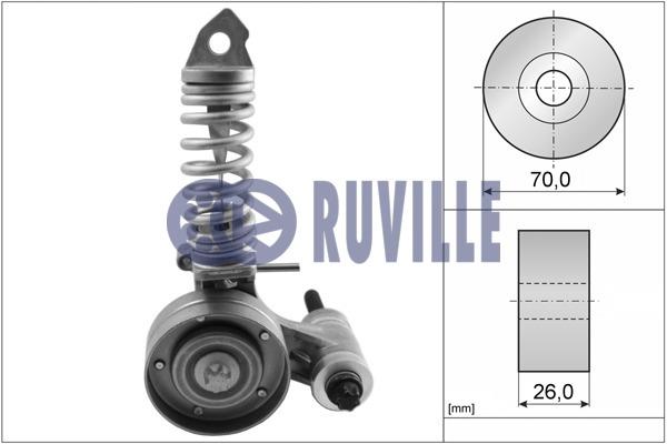Ruville 55345 DRIVE BELT TENSIONER 55345: Buy near me in Poland at 2407.PL - Good price!